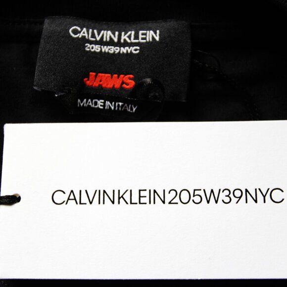 BNWT SS19 CALVIN KLEIN 205W39NYC JAWS TSHIRT BLACK S - Picture 9 of 13